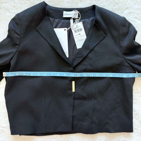 NWT!!! Diana Gallesi women black jacket size XL Retail 236$ - Picture 8 of 8